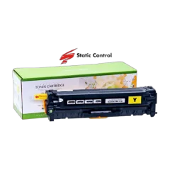 Toner Static Control HP Canon CC532A Yellow