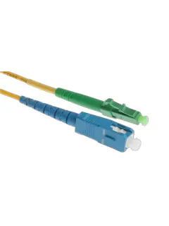 NFO Patch cord, LC APC-SC UPC, Singlemode 9 125, G.657A2, Simplex, 2m