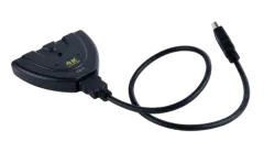 Gembird HDMI interface switch, 3 ports, incl. cable