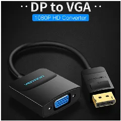 Vention DP to VGA Converter 0,15m Black