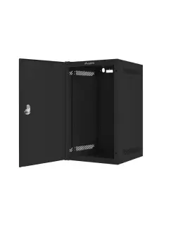 Lanberg 10" Wall-Mount 9U/280X310 For Self-Assembly With Metal Door Black (Flat Pack)