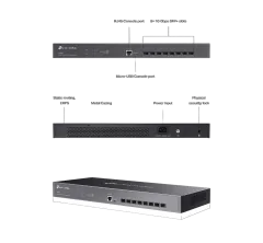 TP-Link JetStream 8-Port 10GE SFP L2 Managed Switch