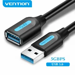 Vention USB 3.0 A Male to A Male Cable 2m, Black