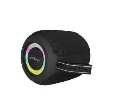 Gembird BlueTooth LED speaker, 8W, black