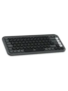 Logitech POP Icon Keys, bež. tipkovnica, crna