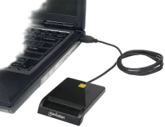 Manhattan čitač pametnih kartica USB