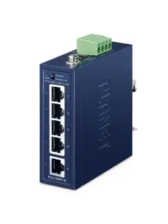 Planet Compact Industrial 5-Port 10/100/1000T Ethernet Switch