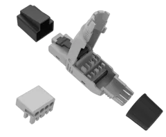NaviaTec CAT6A UTP Toolless Plug Module