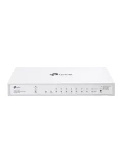 TP-Link 10-Port Gigabit Smart Switch 8-Port PoE+, 2x 1G SFP (61 W PoE Budget)