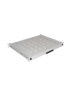 Lanberg Sliding Shelf For 19" Rack Cabinets 350MM Grey (1U/445X350MM, Load Capacity Up To 35KG)