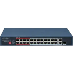 HikVision 24 Port Fast Ethernet Unmanaged POE Switch
