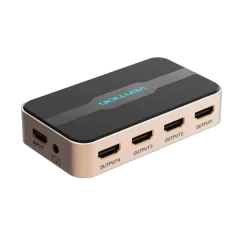 Vention HDMI Splitter 1 In 4 Out Black