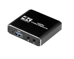 Gembird USB HDMI grabber, 4K, pass-through HDMI