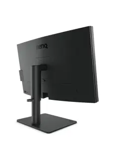 BENQ Monitor - 27”, UHD, 95% P3, 99% sRGB, HDR400, DualView, KVM, USB C (90 W, DP Alt mode, USB)
