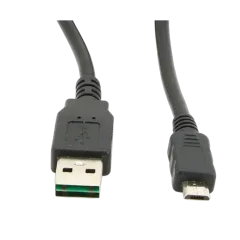 Gembird Double-sided Micro-USB to USB 2.0 AM cable, 1.8 m, black