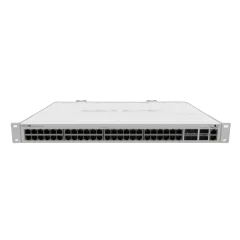 MikroTik ( CRS354-48G-4S 2Q RM) Cloud Router Switch with 48 x 1GbE RJ45 ports 4 x 10G SFP 2 x 40G QSFP ports ROS LVL5