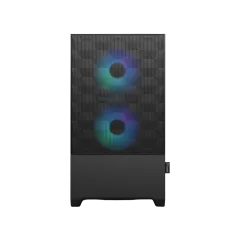 Fractal Design Pop Mini Air RGB Black TG Clear, FD-C-POR1M-06