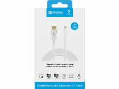 Sandberg DisplayPort to MiniDisplayPort 1.4 Cable 8K60Hz 2m