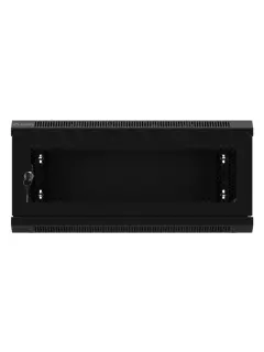 Lanberg 19" Wall-Mount 4U/600X450 With Perforated Door Black (Flat Pack)