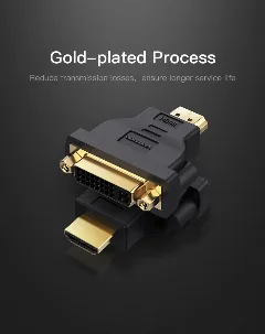 Vention HDMI DVI Bi-Directional Adapter, Black