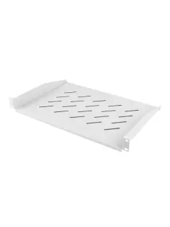 Lanberg 19" Fixed Shelf 1U/483X 315MM deep Max Load Capacity Up TO 25KG Grey