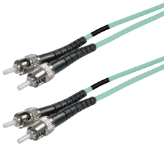 Transmedia Fibre optic MM OM4 Duplex Patch cable LC-LC 10m