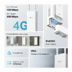TP-Link 4G 300 Mbps Wi-Fi Outdoor Router