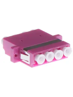 Masterlan fiber optic coupler LC-LC, UPC, Multimode OM4, Quad