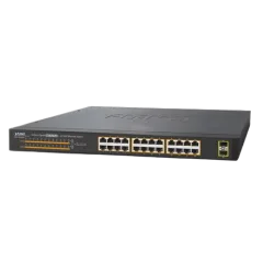 Planet Unmanaged 24-Port 1GbE HP PoE (220W) 2x SFP slots Switch