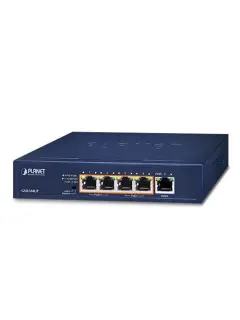 Planet 2-Port 10/100/1000T 802.3bt PoE + 2-Port 10/100/1000T 802.3at PoE + 1-Port Gigabit Desktop