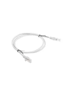 Lanberg CAT.6 UTP 1M Grey Patchcord Fluke Passed