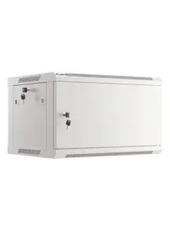 Lanberg 19" Wall-Mount 6U/600X450 For Self-Assembly With Metal Door Grey (Flat Pack)