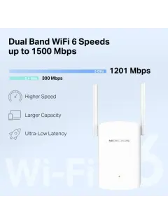 Mercusys AX1500 Wi-Fi 6 Range Extender