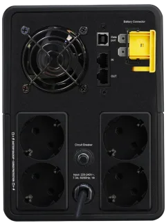 APC Back-UPS 1600VA, 230V, AVR, Schuko Sockets