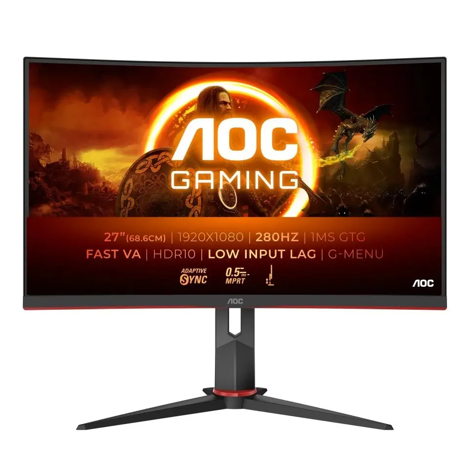 AOC C27G2Z3 VA 27", 2xHDMI, DP, HAS, 280 Hz OC