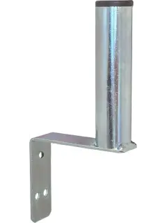 Conexpro Wall-mounted antenna bracket "L", length 10cm, height 12cm, diameter 32mm