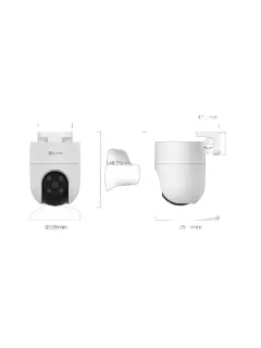 Ezviz H8C WIFI Outdoor FHD IR PT