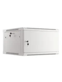 Lanberg 19" Wall-Mount 6U/600X600 For Self-Assembly With Metal Door Grey (Flat Pack)