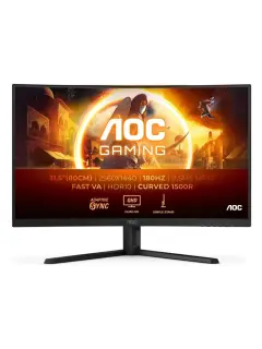 AOC CQ32G4VE, 31,5" QHD, HDMIx2, DP, 180 Hz, HAS