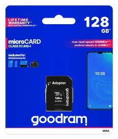 GoodRam M1AA 128 GB | Class 10 UHS I Adapter