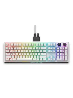 Dell Alienware Tri-Mode bežična gaming tipkovnica, AW920K, US (QWERTY), mjesečno bijela