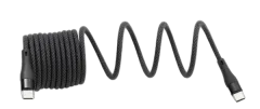 Transmedia Magnetic cable USB type C with E-Marker chip, 1m