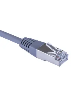 Masterlan Cat5e, FTP, CCA, 10m patch cable, gray