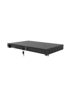 Lanberg 19" Drawer 1U/483X270MM Max Load Capacity Up To 30KG Assembly Black