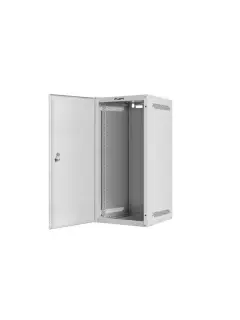 Lanberg 10" Wall-Mount 12U/280X310 For Self-Assembly With Metal Door Grey (Flat Pack)