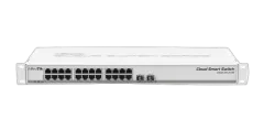 MikroTik 24 Port 1GbE 2x 10G SFP Cloud Smart Switch