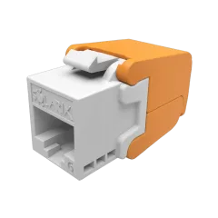 Solarix tool-free keystone CAT6 UTP RJ45, black