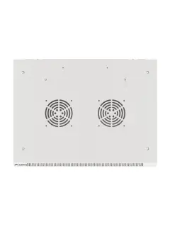 Lanberg 9U/600X450 19" Wall-Mount Rack Cabinet (Flat Pack) With Glass Door Grey