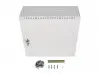 Lanberg 19" Wall-Mount 6U+3U/540X200 Low-Profile Rack Cabinet Grey