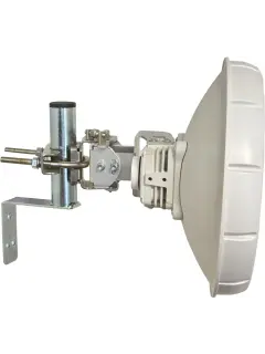 Conexpro Wall-mounted antenna bracket "L", length 10cm, height 12cm, diameter 32mm